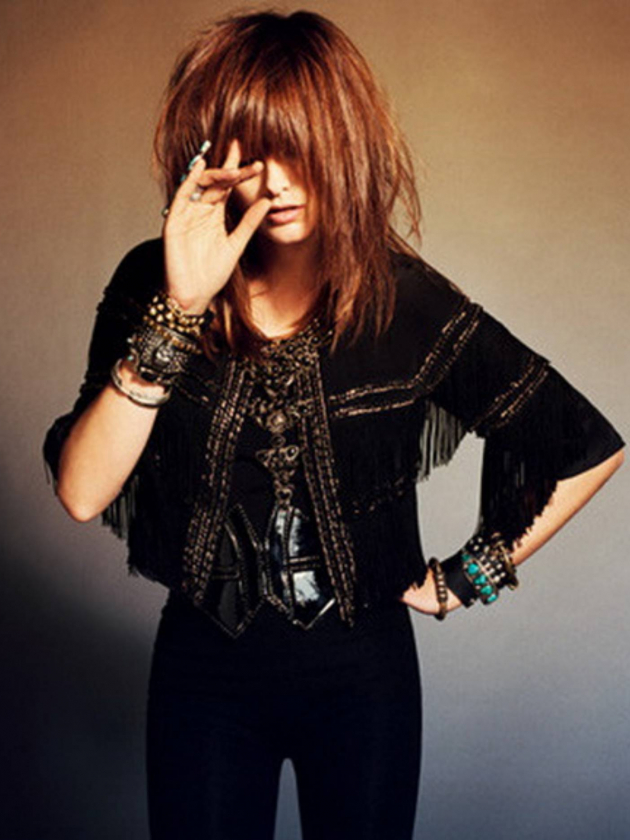 Westernová móda a krásné sexy ženy